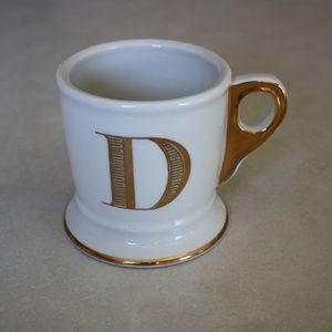 Anthropologie Limited Edition Monogram Mug